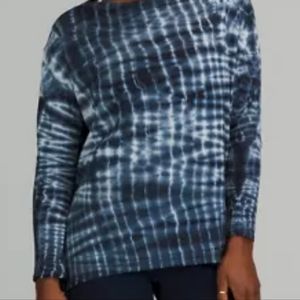 Back in action long sleeve.  Tie dye